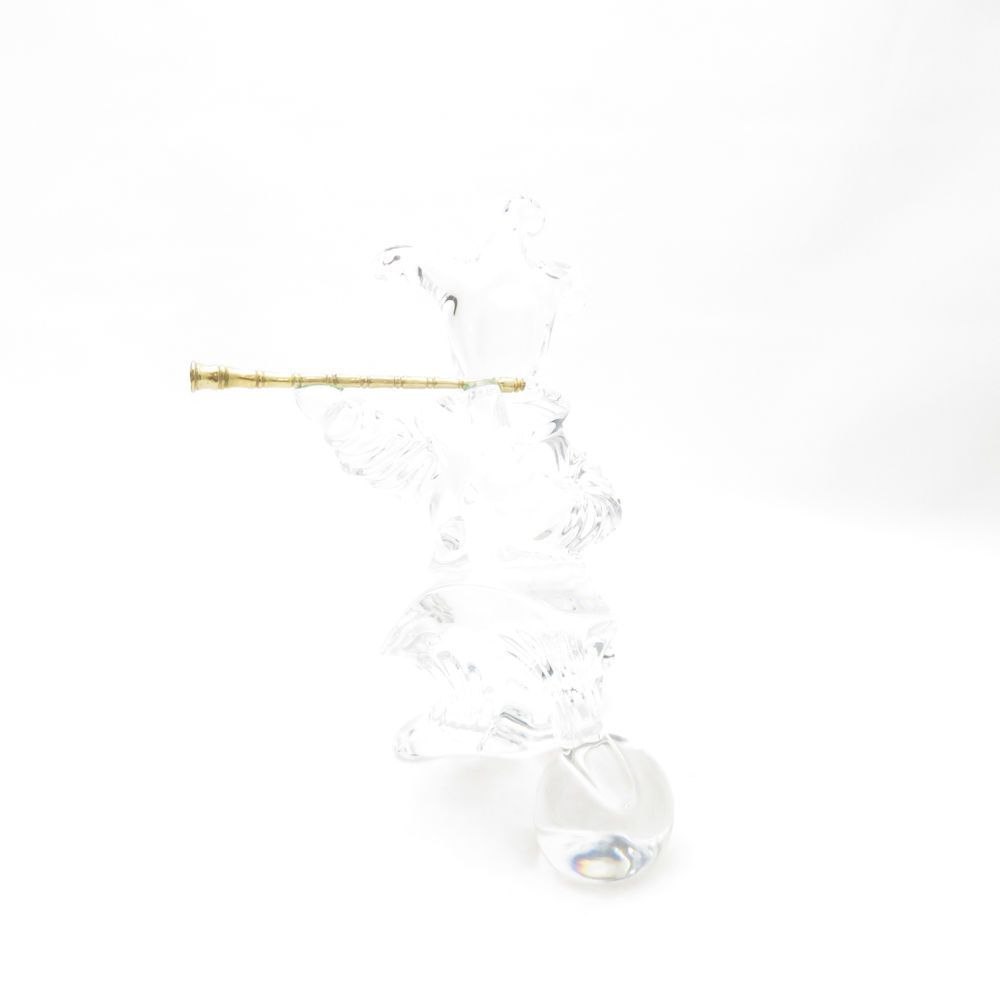 美品 Baccarat バカラ ピエロ Jean Boggio ペーパーウェイト 置物