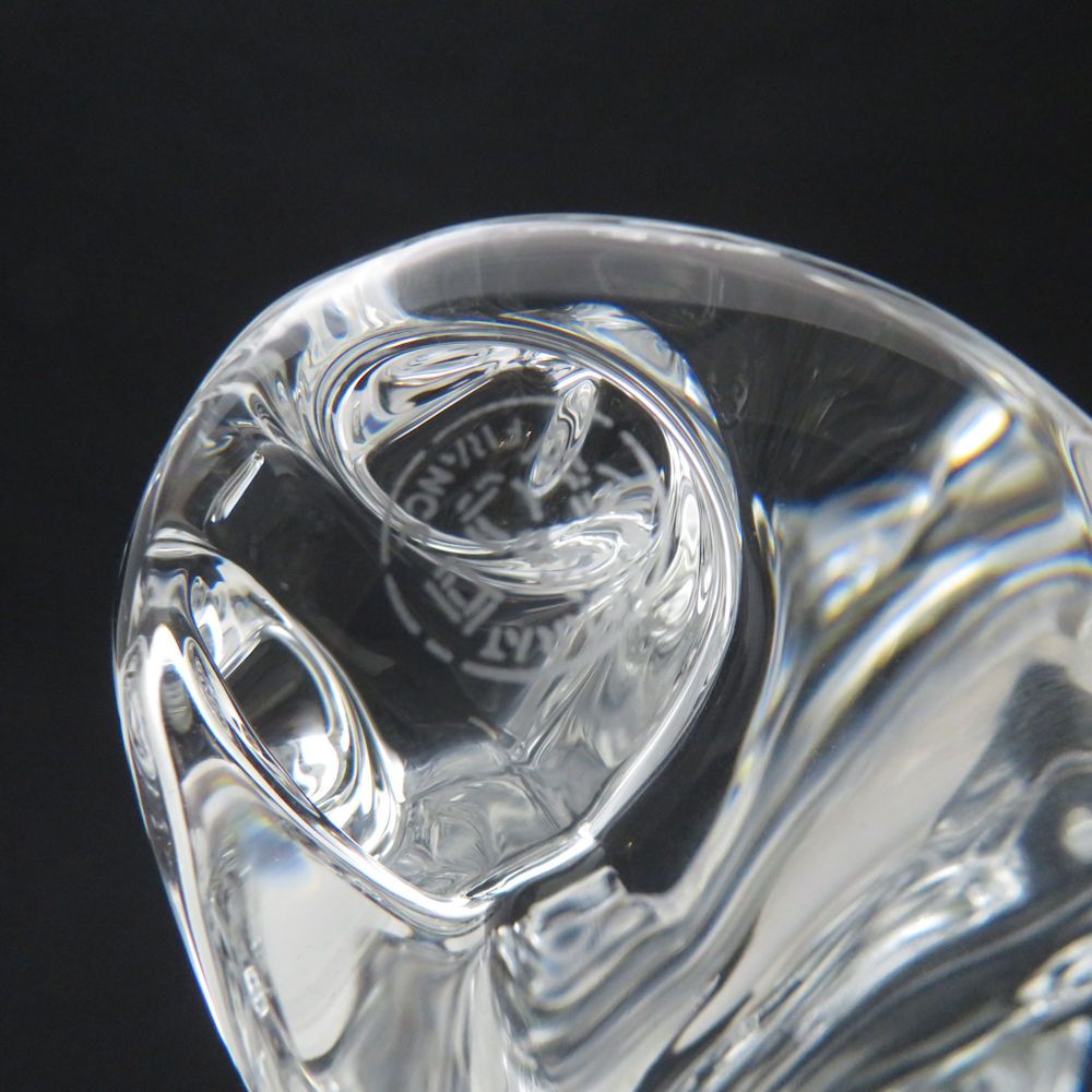 美品 Baccarat バカラ ピエロ Jean Boggio ペーパーウェイト 置物