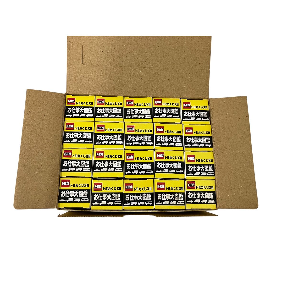 TOMICA トミカ トミカくじXII お仕事大図鑑 ボックス BOX 20個入り