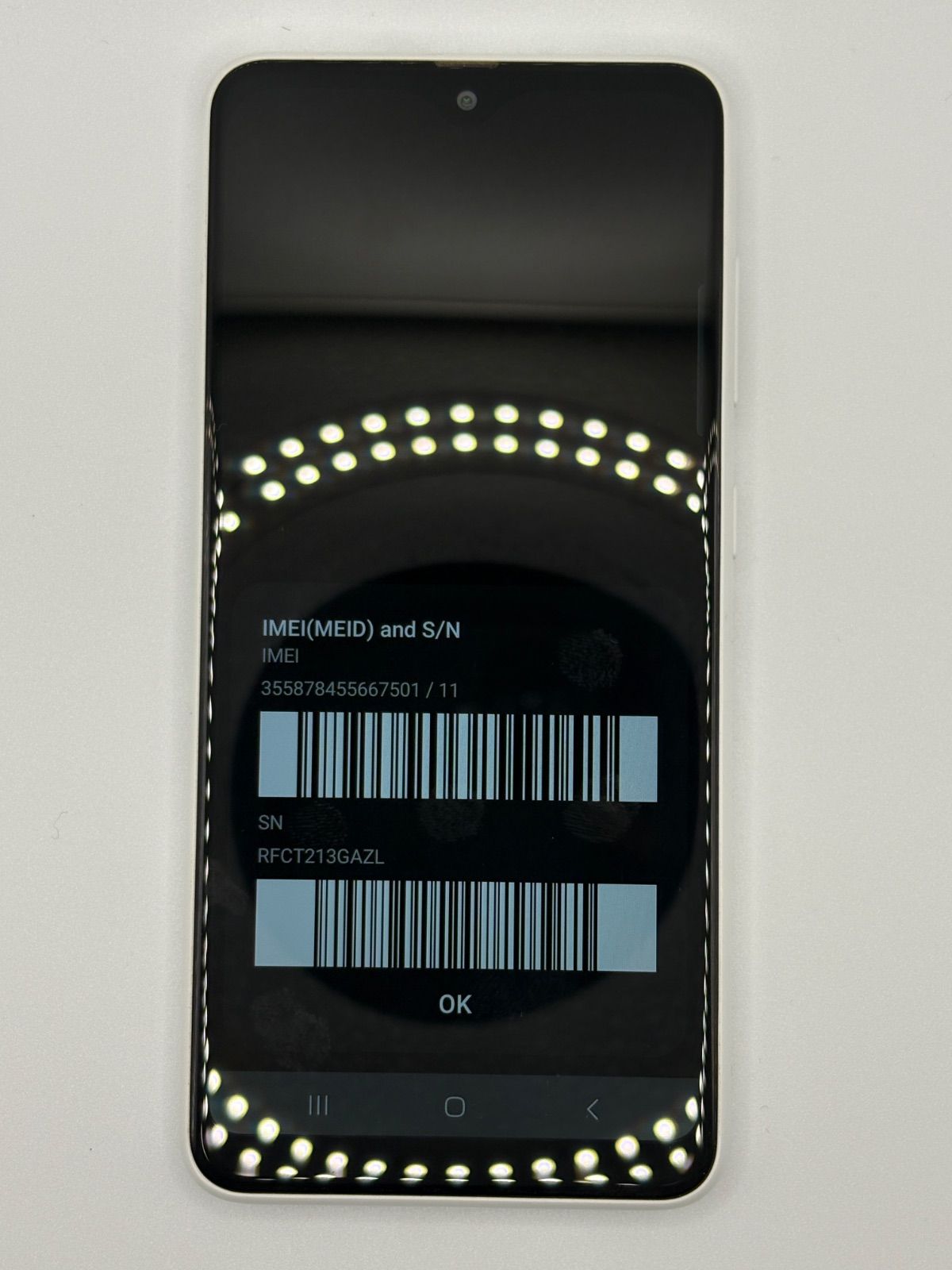 お子様用に】人気のGALAXY A22 5G（SC-56B）画面傷無し - メルカリ