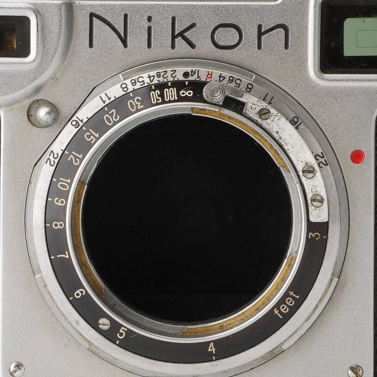 Nikon S2 + NIKKOR-H 50mm f/2ニコン ファインダー Nikon S2 使用