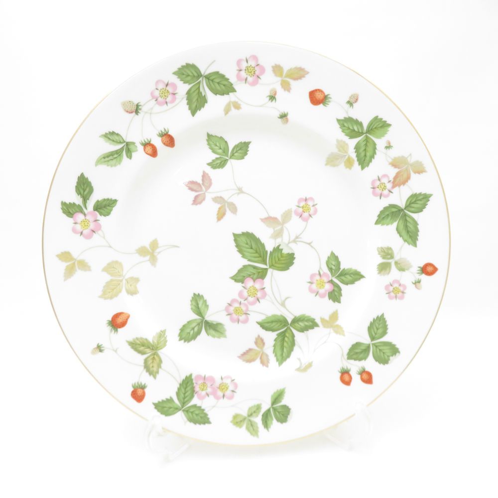 美品 ウェッジウッド ワイルドストロベリー 大皿 3枚 27cmプレート
