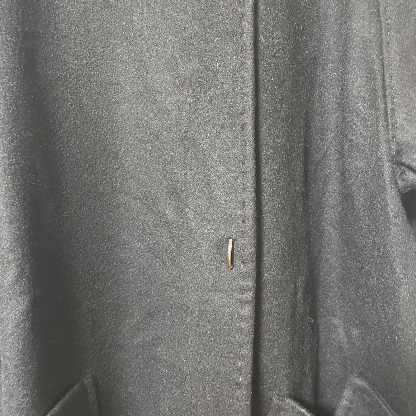 ZK16【美品】Zelal ゼラール ノーカラーコート ロングコート カシミヤ