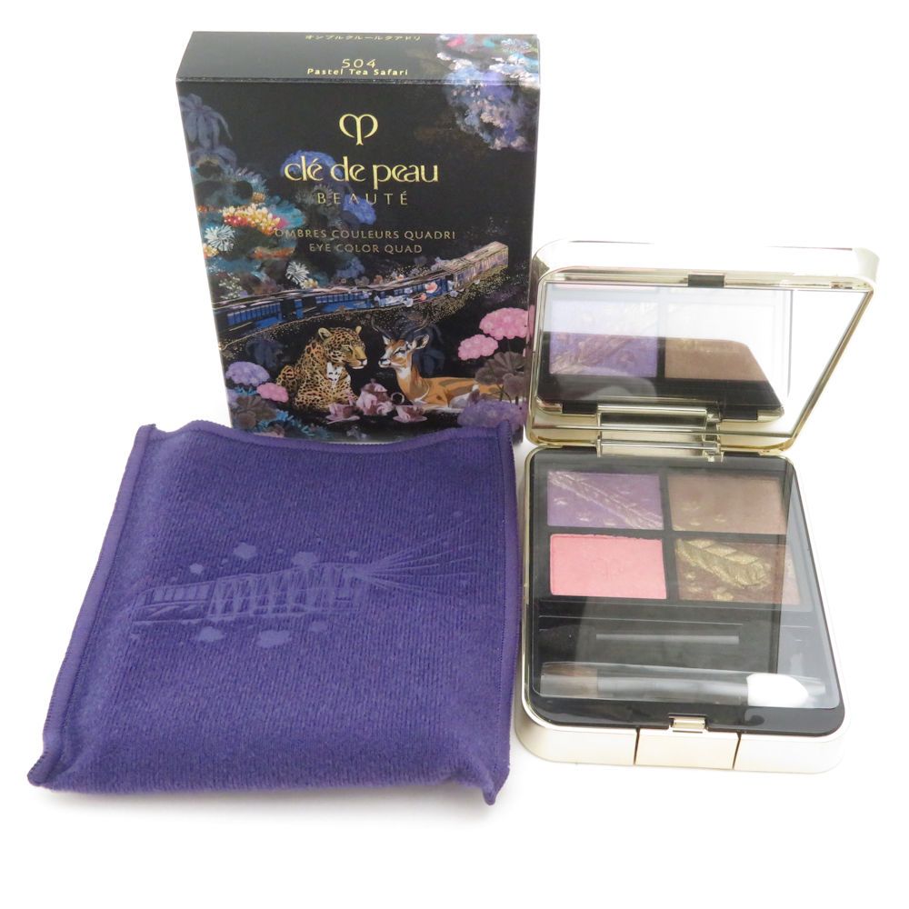 美品 cledepeaubeaute クレドポーボーテ オンブルクルールクアドリ