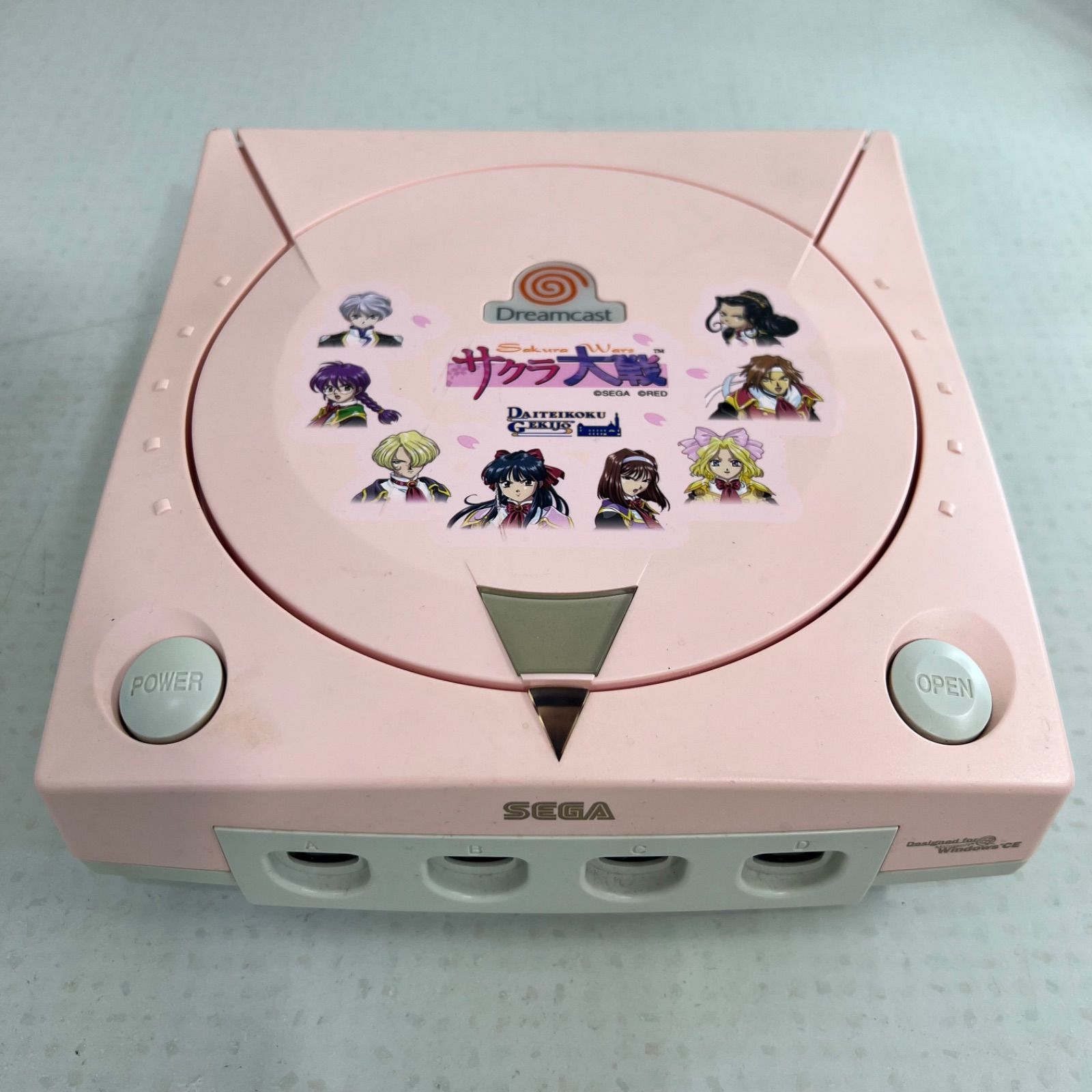おまけ付き サクラ大戦 モデル 本体 型式HKT 3000 ソフトセット SEGA ドリームキャスト セガ セガサミー セガエンタープライゼス コントローラー ドリキャス ビジュアルメモリー