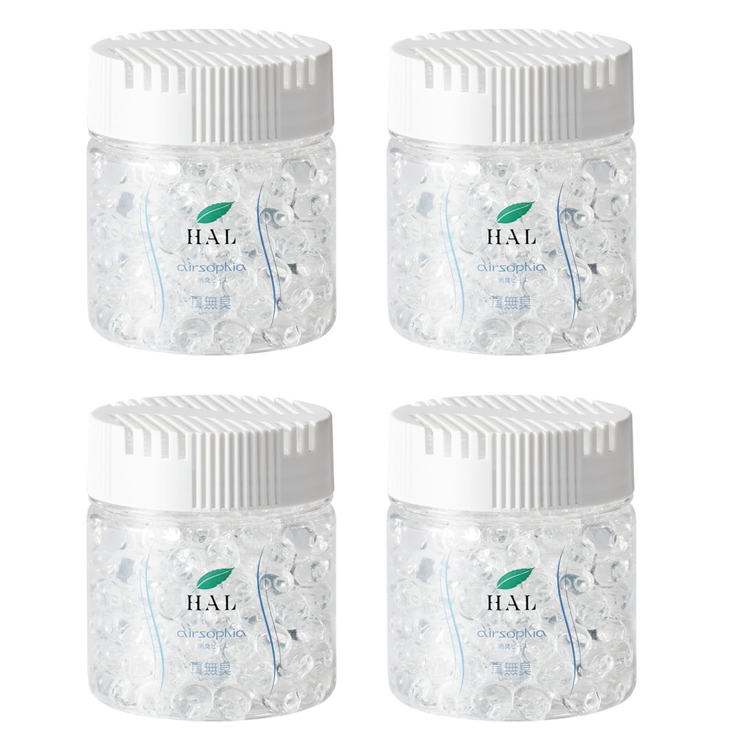 在庫 車内 植物性消臭成分 下駄箱 トイレ ペット臭 置き型消臭剤 脱臭 ニオイ ビーズタイプ 無香料 コンパクト 本体140 g 消臭ビーズ エアソフィア ハル インダストリ