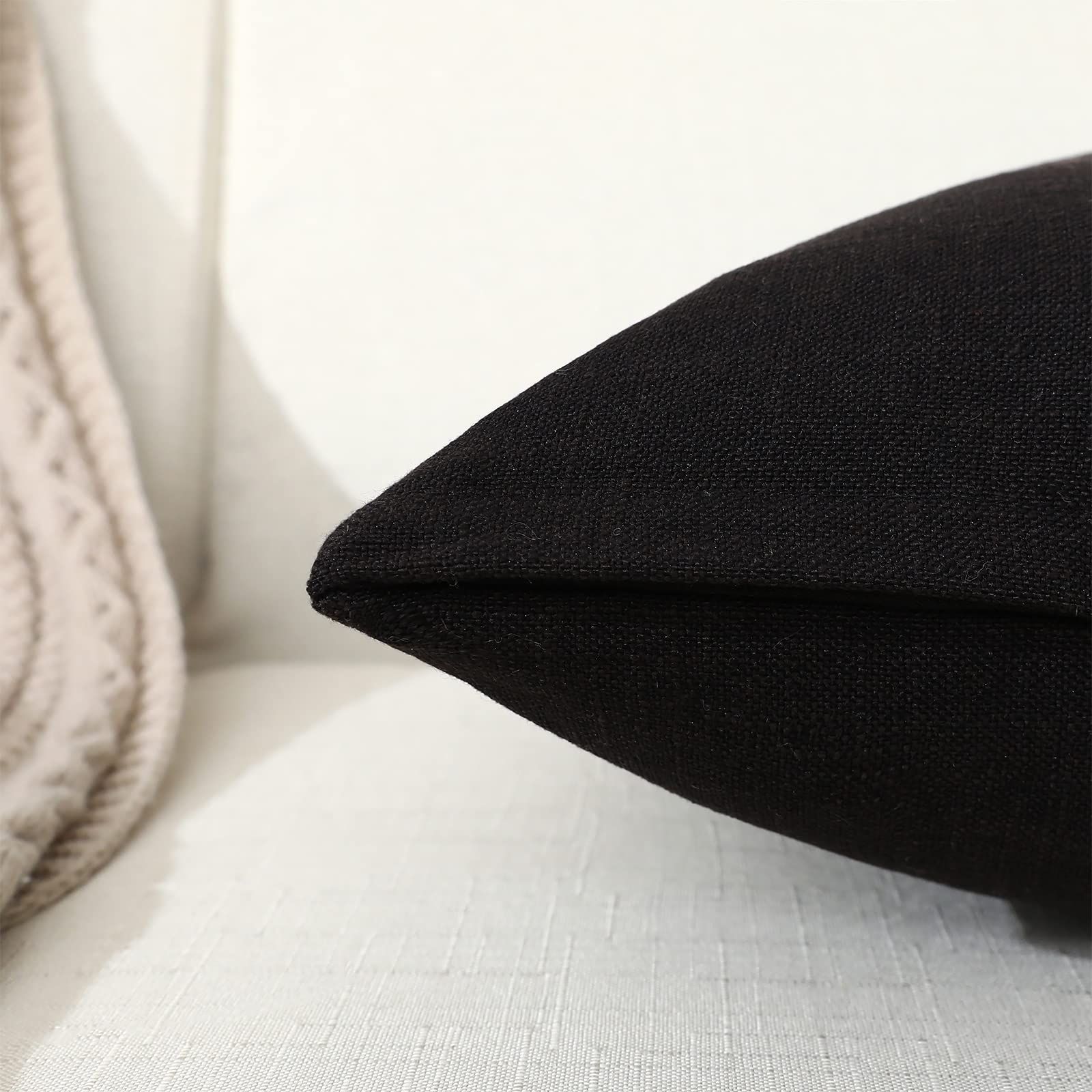 隠しジッパー装飾枕カバ