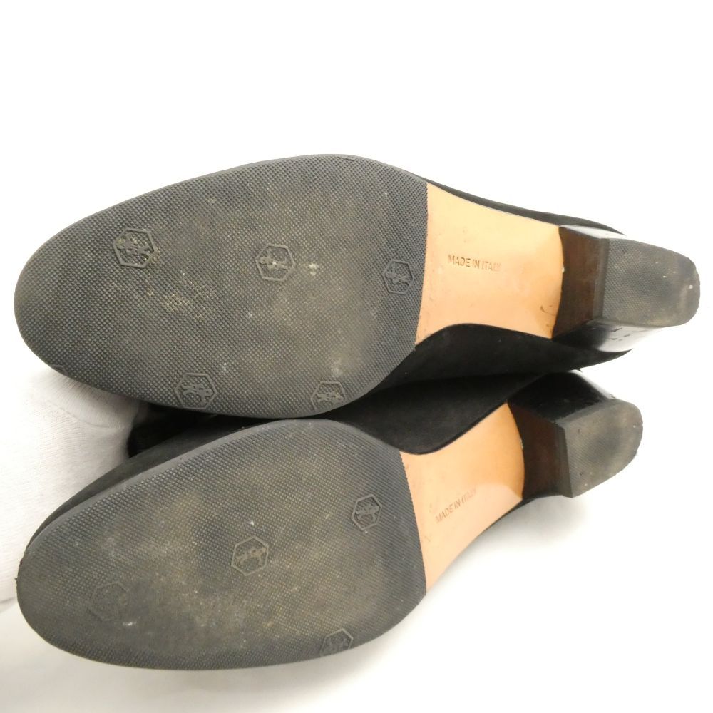 Salvatore Ferragamo フェラガモ パンプス 7 24cm ヴァラリボン