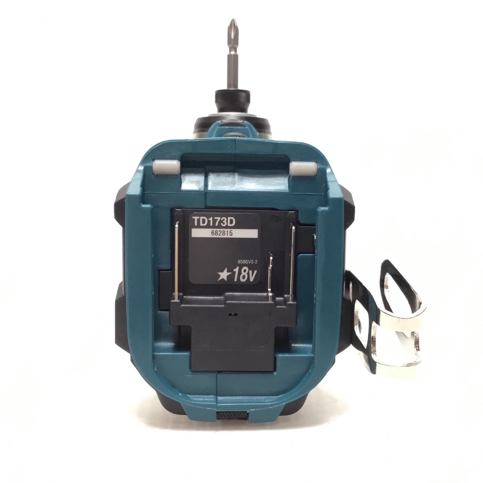 ΘΘMAKITA マキタ インパクトドライバ ♥品 S 本体のみ コードレス式 18 v 682815 TD 173 D ブルー