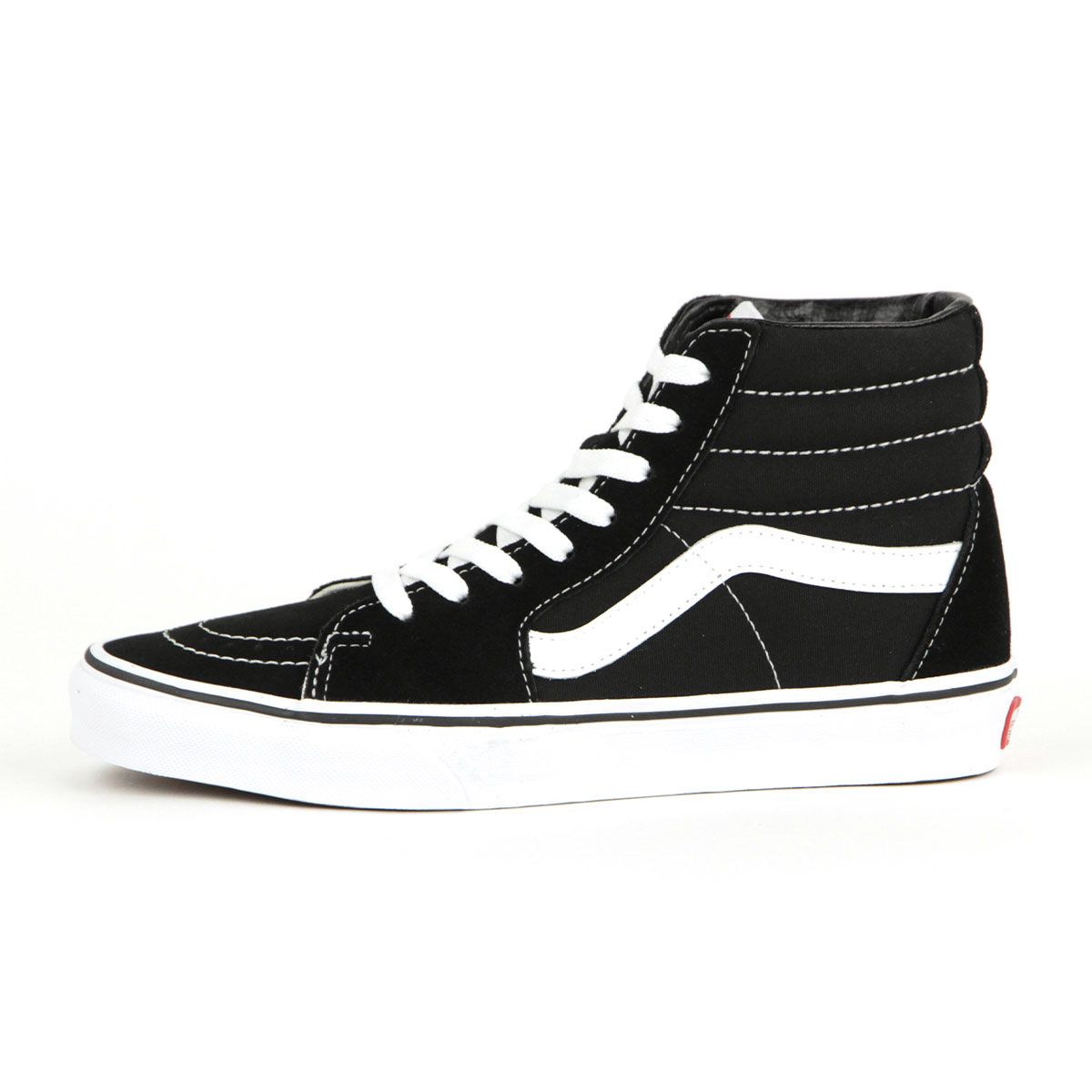 23 0 cm～25 5 cm バンズ スニーカー メンズ VANS スケートハイ SK 8 HI BLACK WHITE