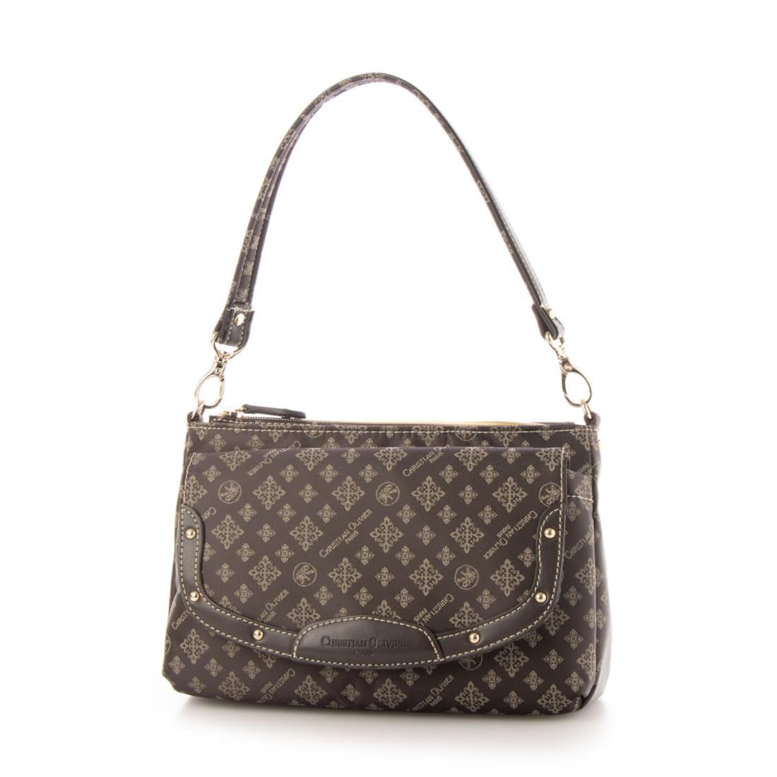クリスチャンオリビエ お財布ポシェットショルダーバッグ 38 7875 41 チョコ