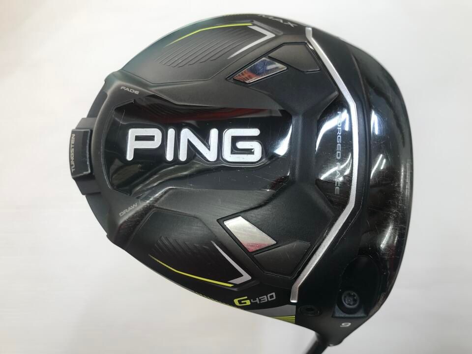 ピン G 430 MAX 9度 TOUR 2 0 BLACK 75 Sフレックス ドライバー