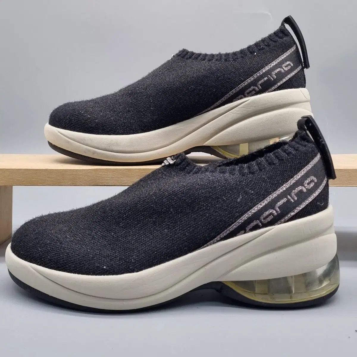 フォルナリーナ ワーナビー ニット レディース スリッポン 230 ヒール 5