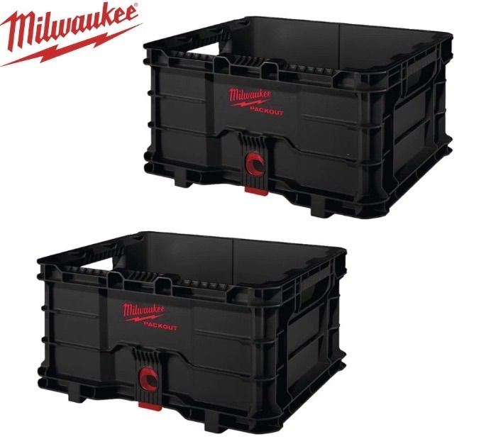 【訳あり】新品 ミルウォーキー パックアウト コンテナ ブラック クレート 訳あり】新品 ミルウォーキー パックアウト コンテナ ブラック クレート