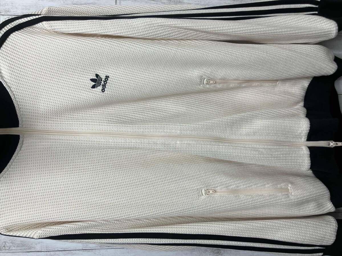 adidasジャージ3 XLオフホワイト JW 0109