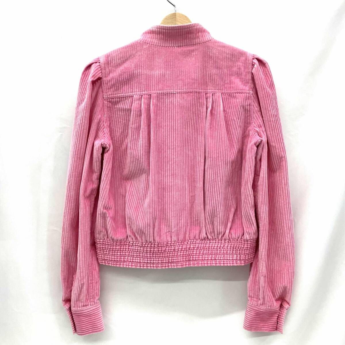 MARC JACOBS マークジェイコブス THE BLOUSON CORDUROY その他 ジャケット ブルゾン コーデュロイ ピンク レディース サイズ XS