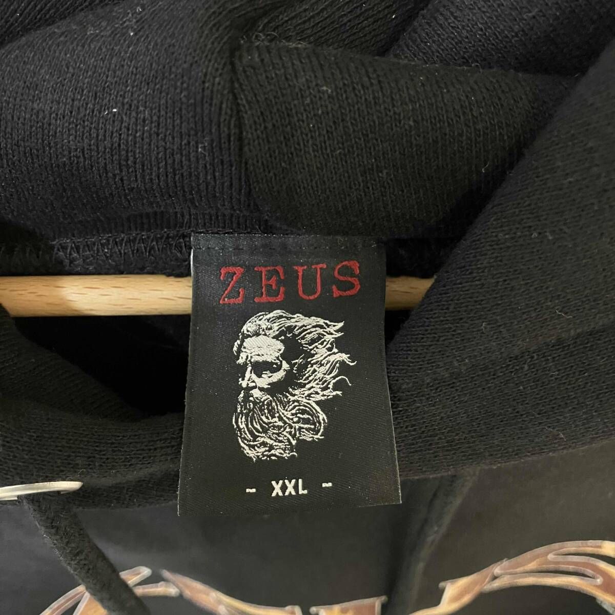 ZEUS／ゼウス／RIZE／ブラック／パーカー - メルカリ