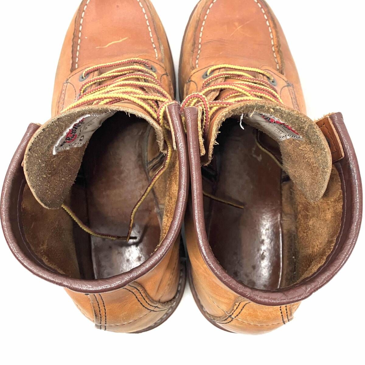  RED WING レッドウィング US 10 375 ワークブーツ キャメル サイズ約28 cm その他 ブーツ 革靴