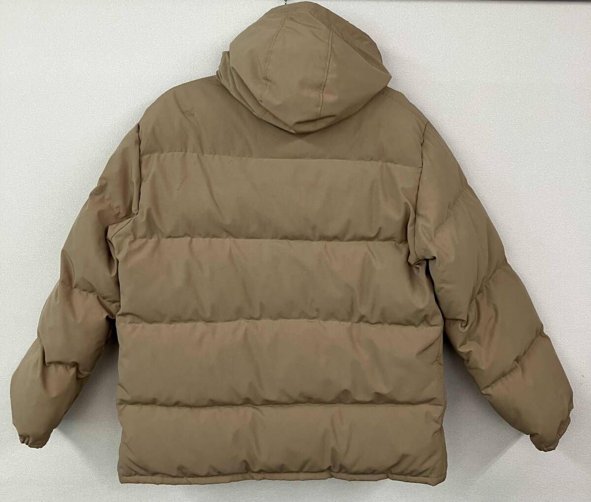 Schott NYC ショット ダウンジャケット メンズL ベージュ系USA製