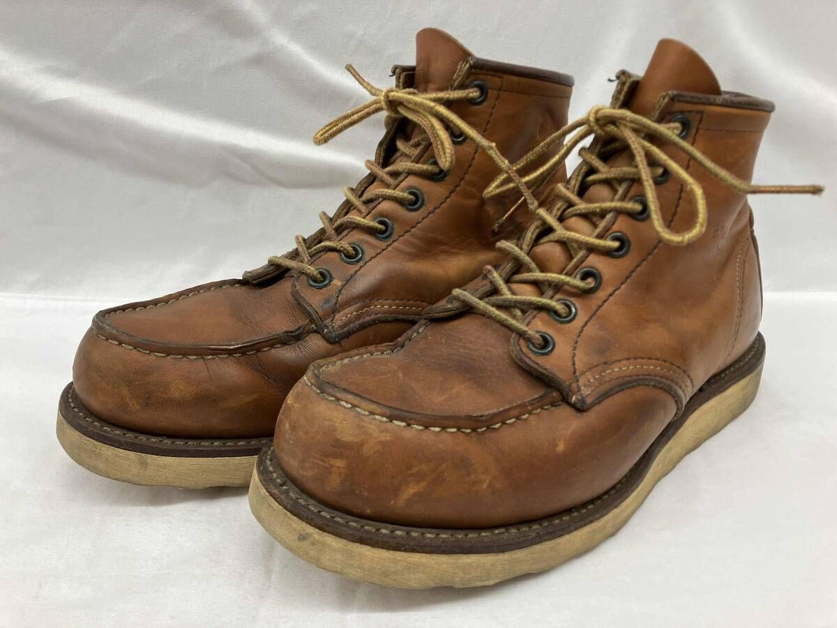 RED WING レッドウィング ショートブーツ ブラウン アウトソール28 cm