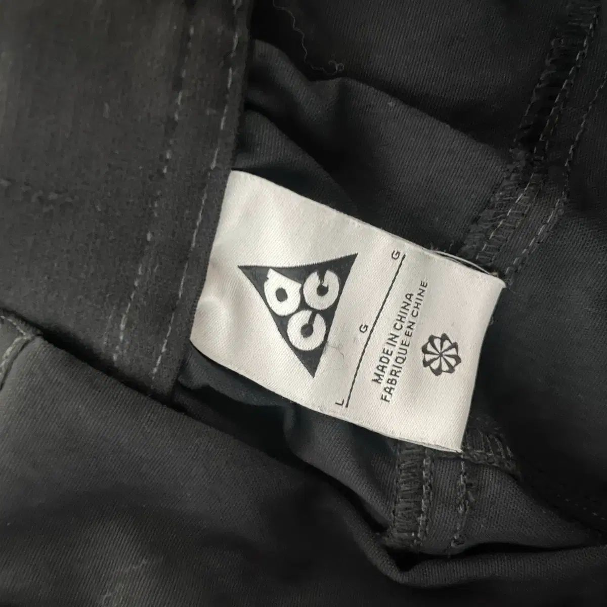  L NIKE ACG ブラック スミス サミット パンツ その他 アウター