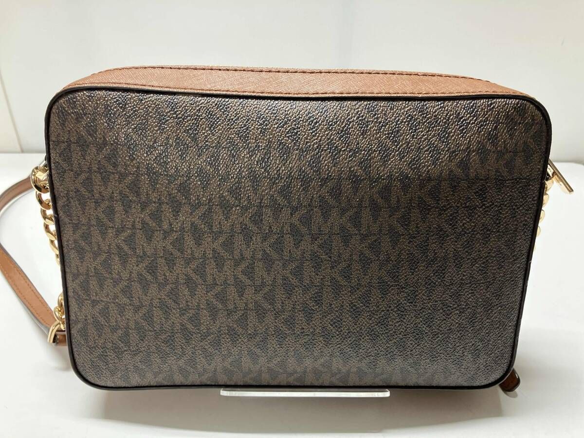  MICHAEL KORS ショルダーバッグ ブラウン チェーン マイケルコース その他 小物