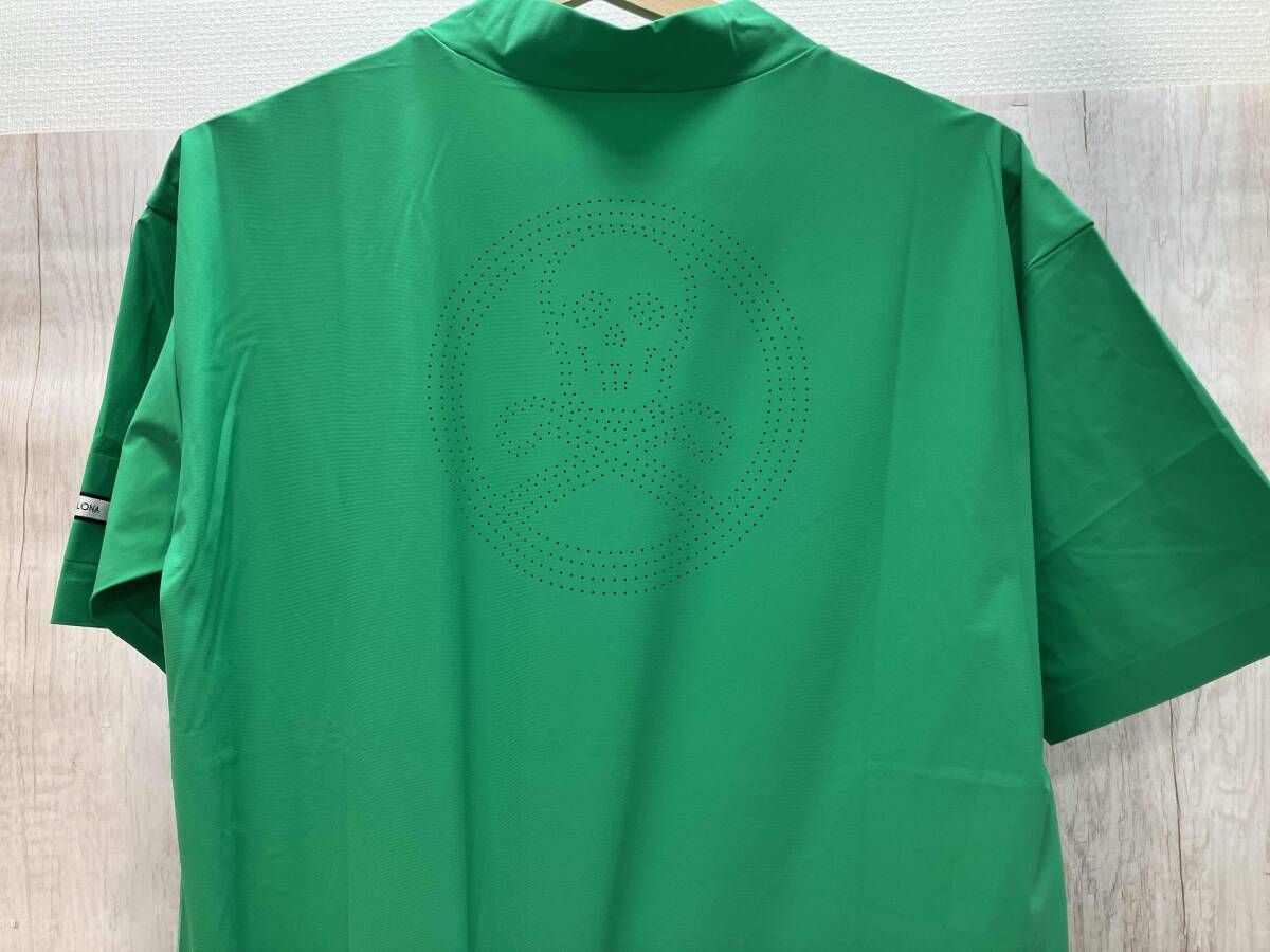 MARK&LONA Jaded Punching Mock neck shirts マークアンドロナ Sサイズ