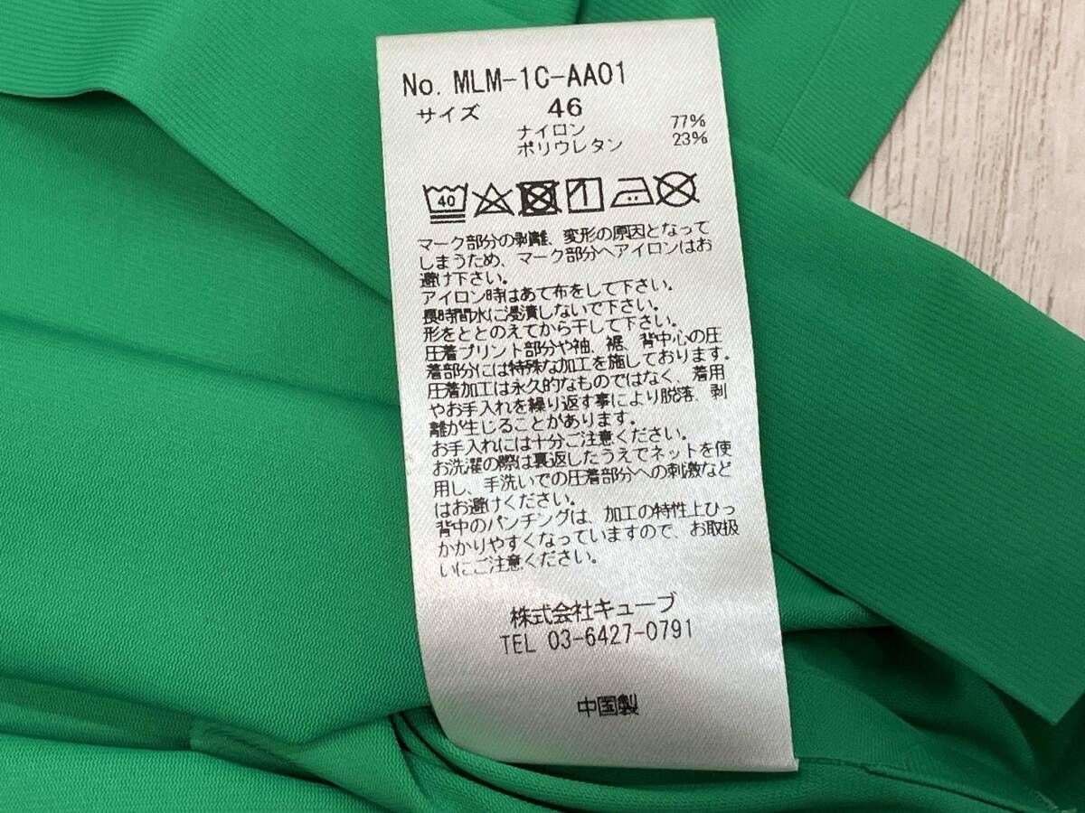 MARK&LONA Jaded Punching Mock neck shirts マークアンドロナ Sサイズ