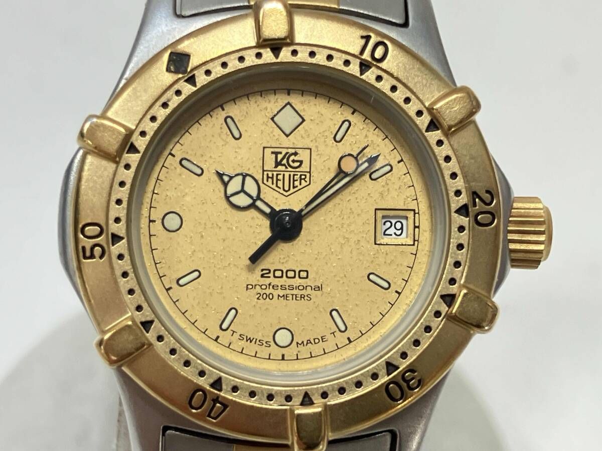 ジャンク 【ジャンク・動作不良】 TAG HEUER タグ・ホイヤー 964.008
