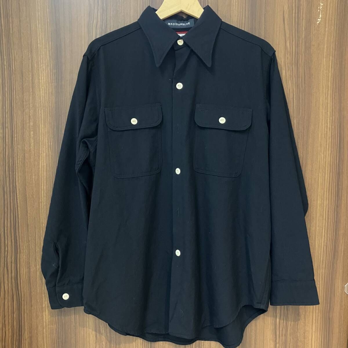 MADISON BLUE マディソンブルー 長袖シャツ ブラック