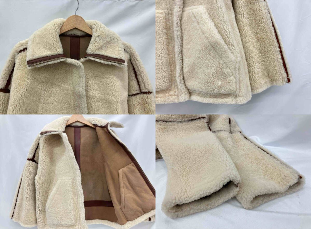 ラリアムー　ジャケット Lautashi ラウタシー la1001-01 リバーシブル ムートンジャケット