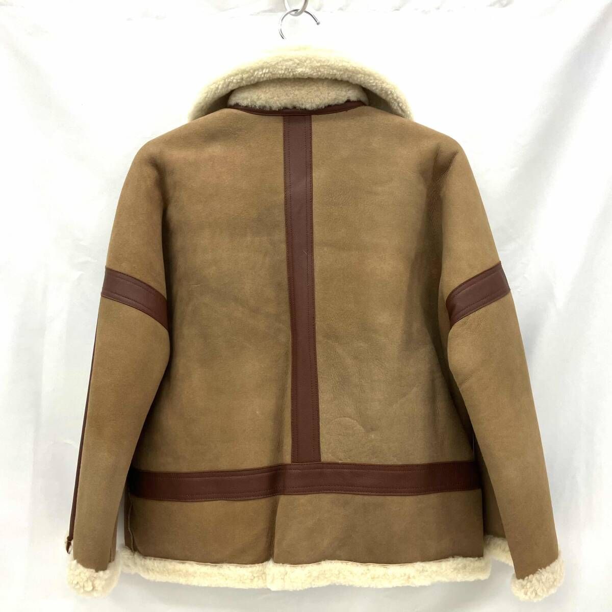 Lautashi ラウタシー la 1001 01 リバーシブル ムートンジャケット その他ジャケット レディース サイズ 1