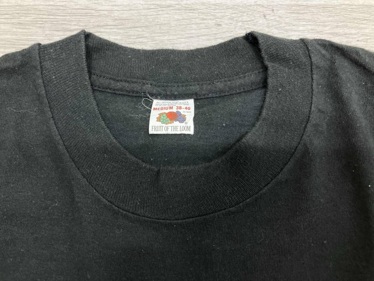  ローリング ストーンズ 1989 ベロ マーク 半袖Tシャツ プリントロゴ ブラック Mサイズ Tシャツ アパレル ミュージシャン