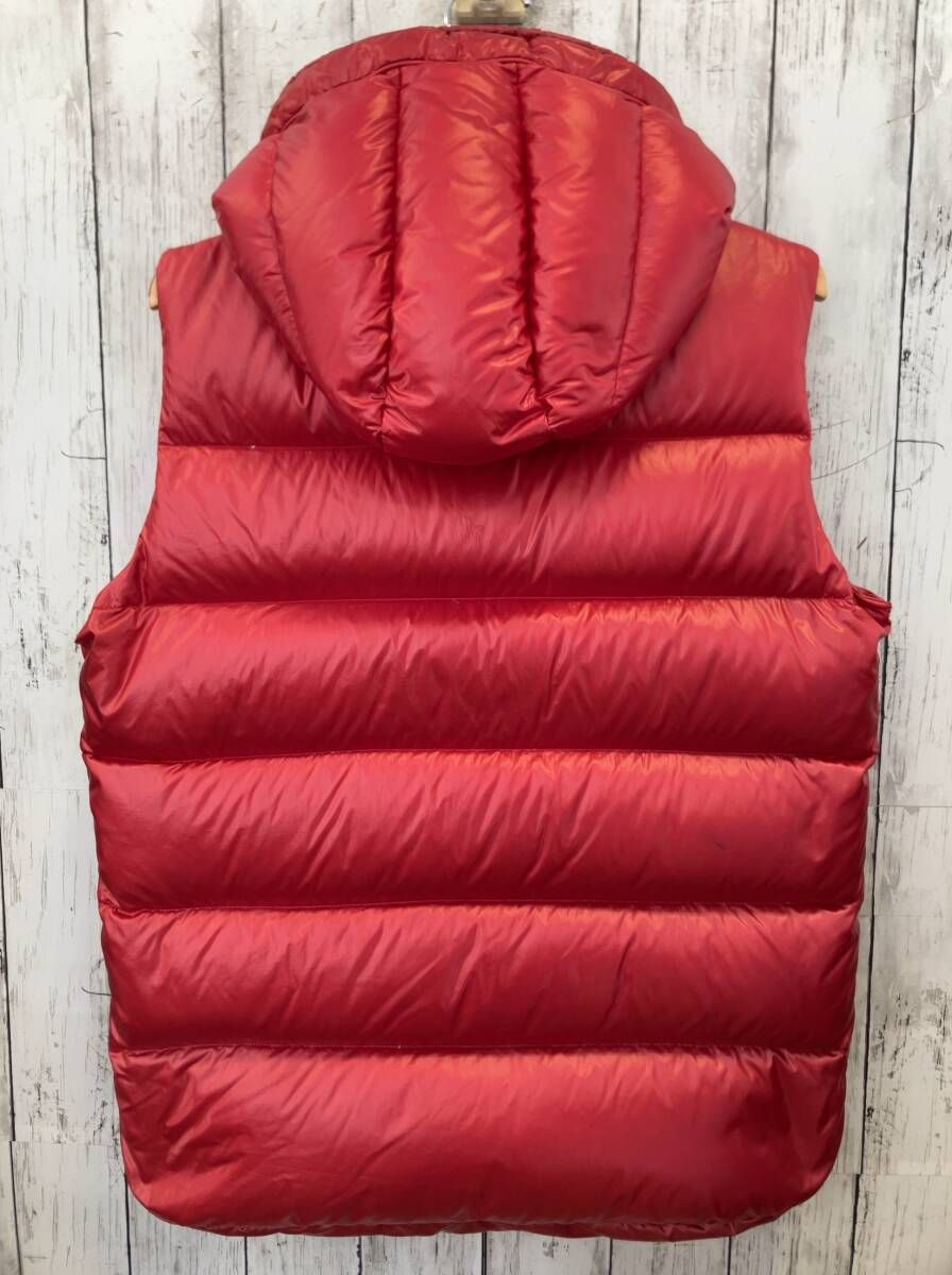 TATRAS タトラス ダウンベスト MTA20A4564 レッド ダブルジップ フード