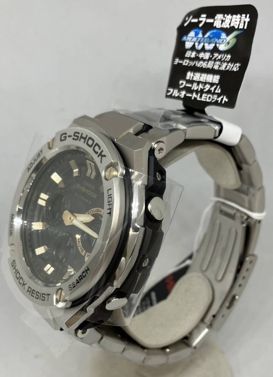 CASIO カシオ G SHOCK ジーショック GST W 110 D 1 A 9 JF 電波ソーラー メンズ 腕時計 付属品有