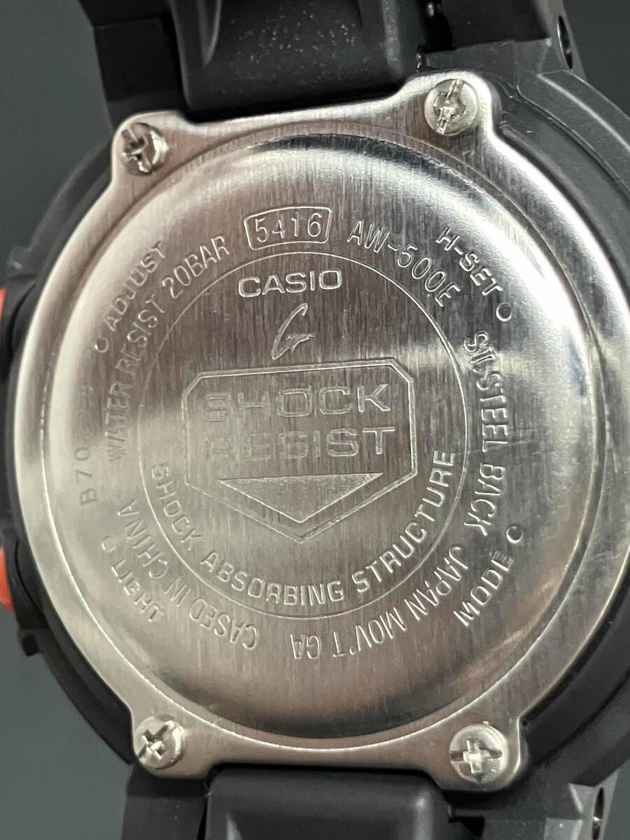  CASIO カシオ G SHOCK ジーショック AW 500 E アナログ デジタルコンビネーションモデル クォーツムーブメント 腕時計 腕時計(クォーツ) 腕時計(アナログ)