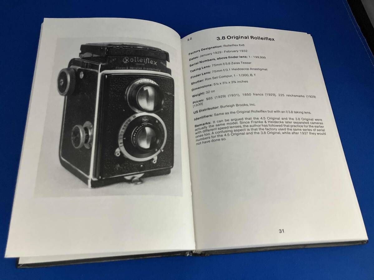 ローライ コレクターズガイド collectors guide to Rollei cameras