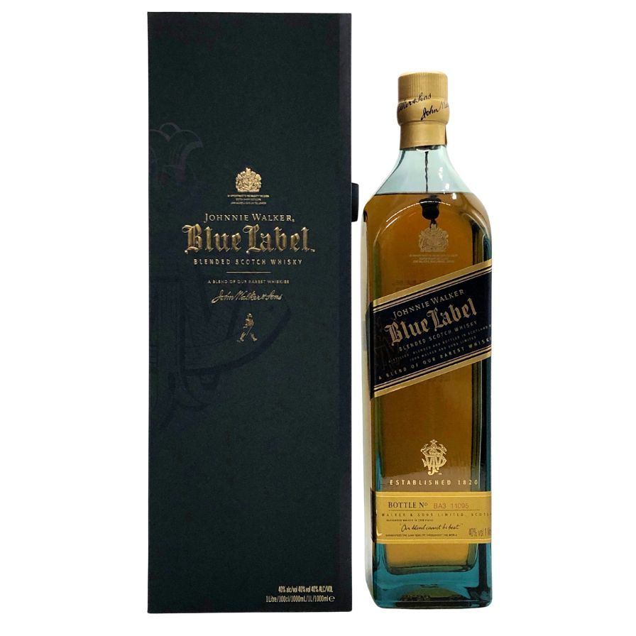 ジョニーウォーカー ブルーラベル 1000ml 未開栓 - メルカリ