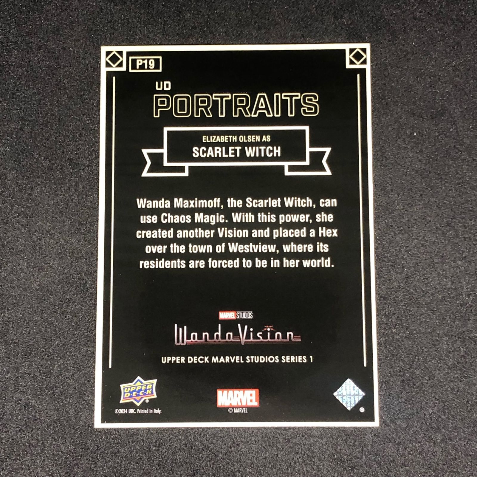 Elizabeth Olsen / エリザベス・オルセン 2024 Upper Deck Marvel