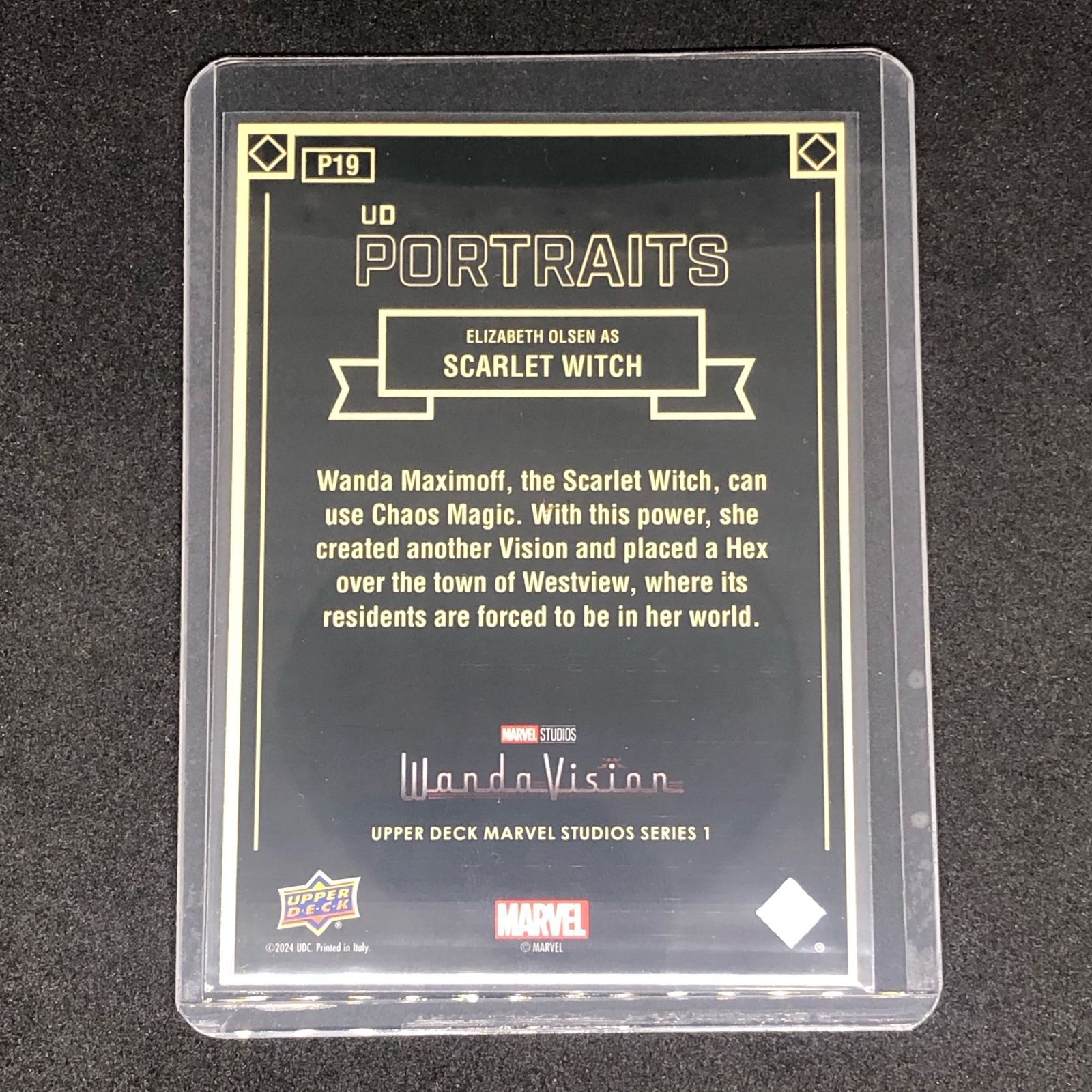 Elizabeth Olsen / エリザベス・オルセン 2024 Upper Deck Marvel