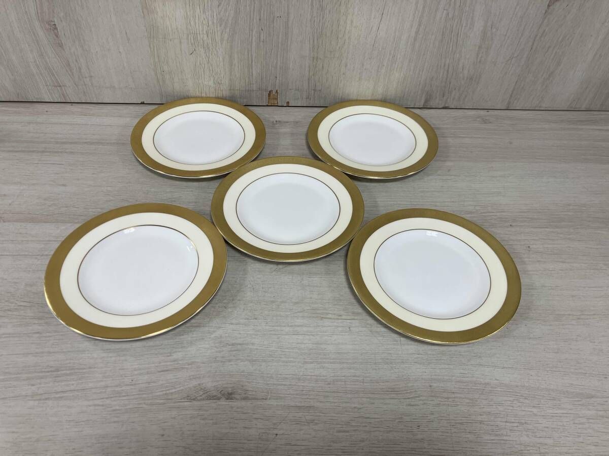 箱無し ミントン バッキンガム 金縁プレート セット
