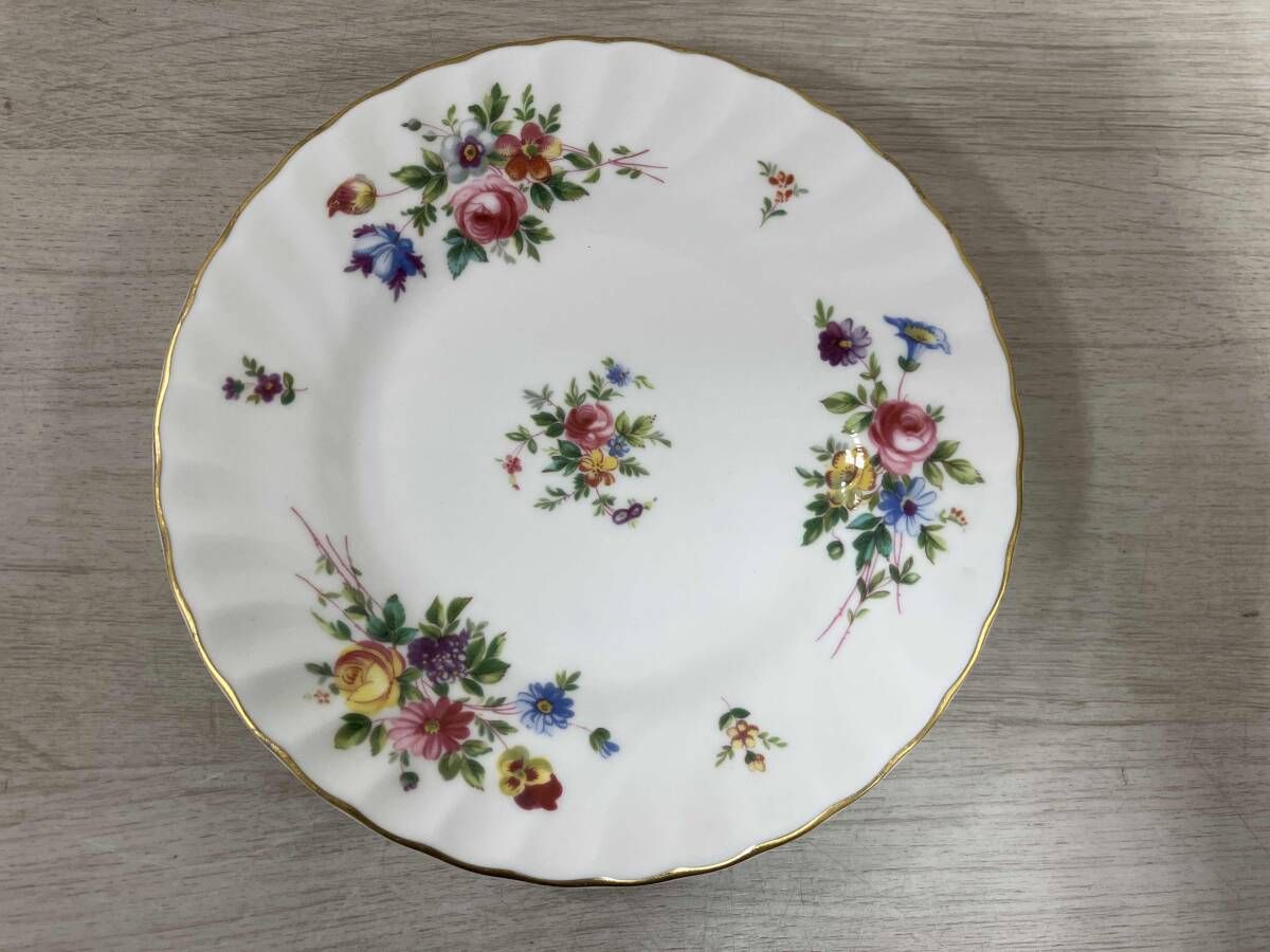  箱無し ミントン マーロウ 花柄プレート セット カップ ソーサー コーヒー ティーカップ