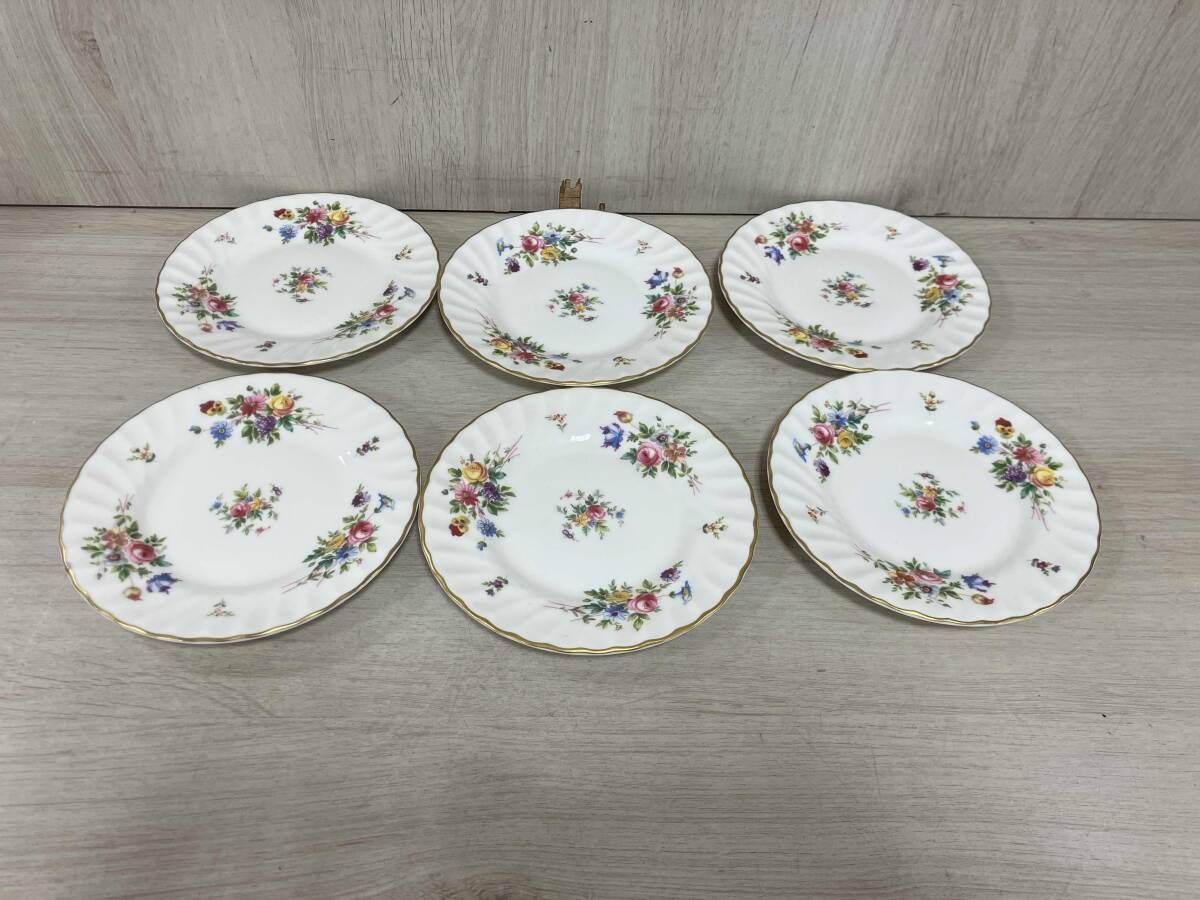 箱無し ミントン マーロウ 花柄プレート セット