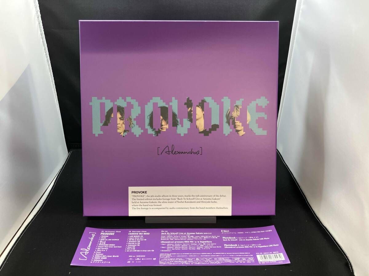 帯あり [Alexandros] CD PROVOKE(完全生産限定盤)(2CD+2Blu-ray Disc付