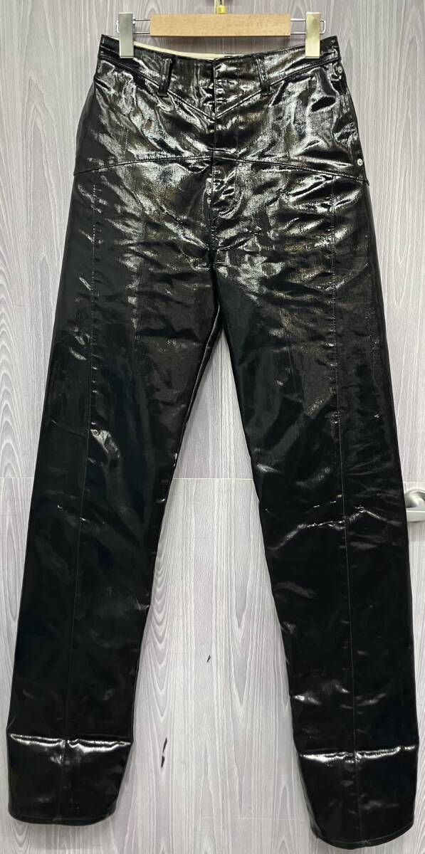 ブラック FETICO フェティコ FTC 222 0602 PVC DENIM JEANS 2