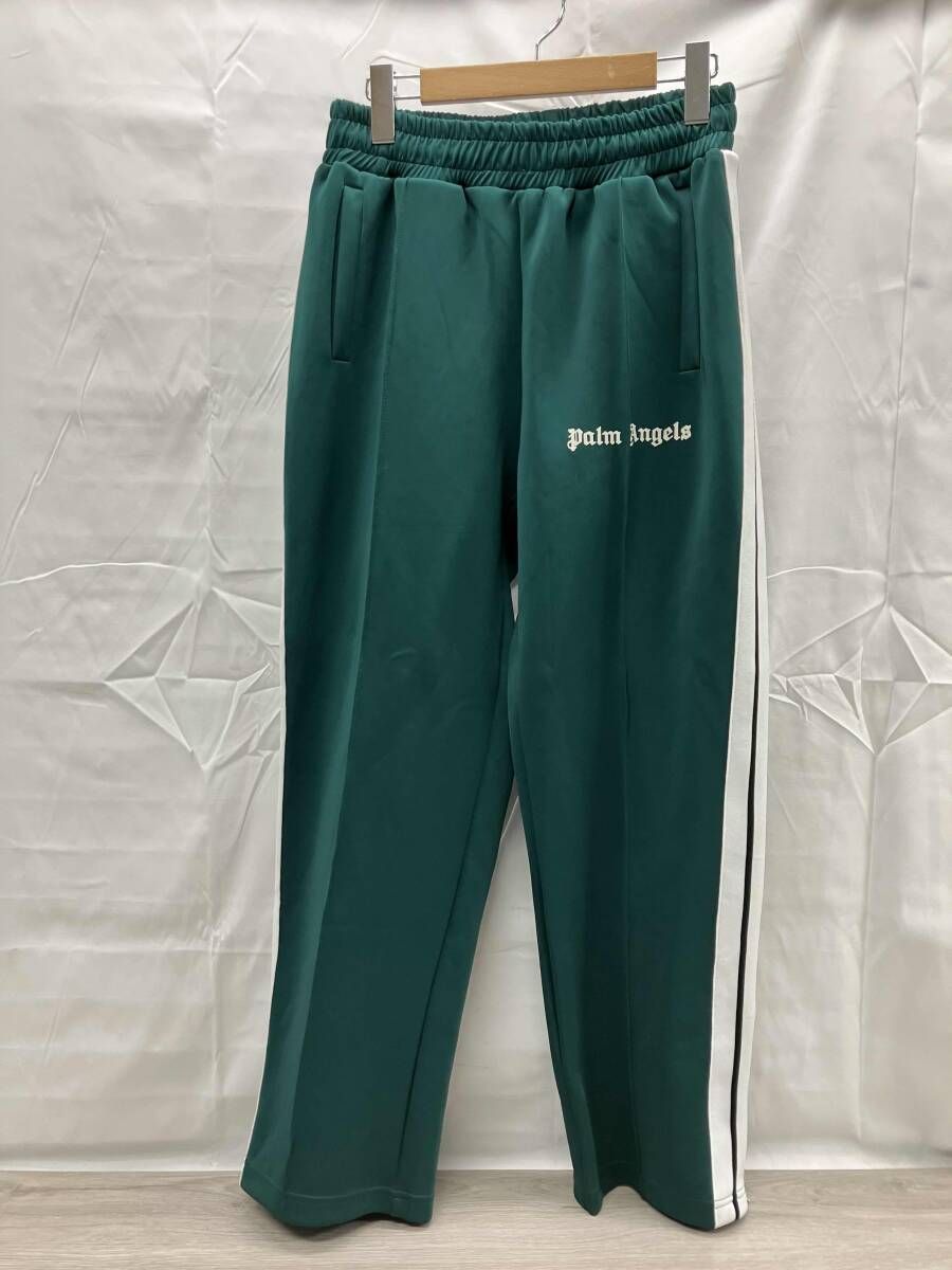 PALM ANGELS パーム エンジェルス ロングパンツ 表記サイズL グリーン