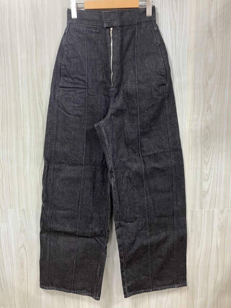 リヴィントーン ジーンズ ジッパーフライハイウエスト ブラック サイズ36 LT BLEK 01