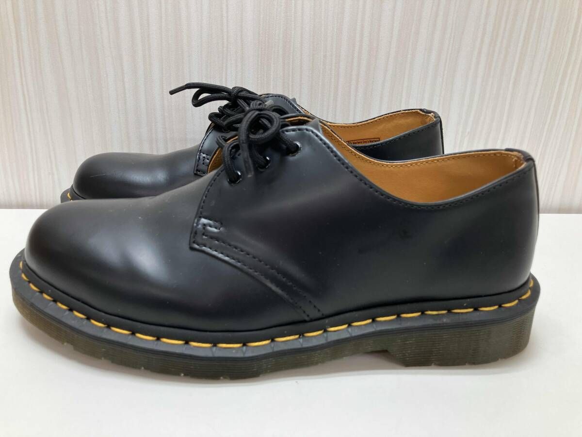 錆あり Dr Martens ドクターマーチン 3ホールシューズ 1461 UK 7 ブラック