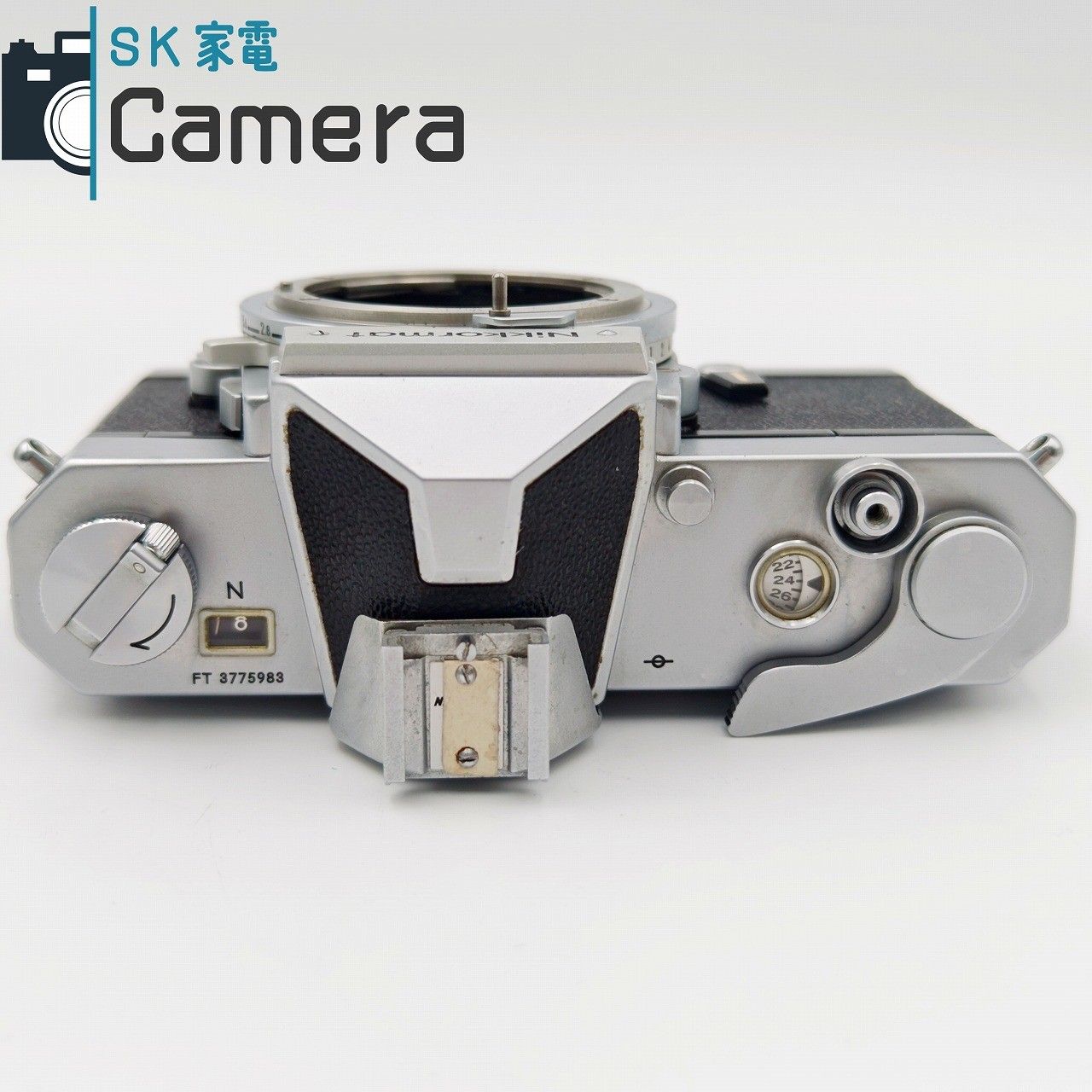 中古】 Nikon Nikomat FT N シルバー シャッター 露出 動作 ニコン