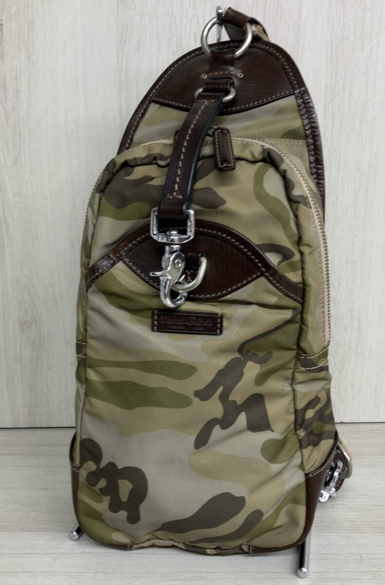 【希少】Daniel&Bob ダニエル＆ボブ　ボディバッグ　カモフラ　迷彩柄 希少】Daniel&Bob ダニエル＆ボブ ボディバッグ カモフラ 迷彩柄